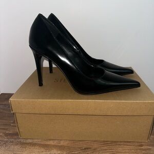 Steve Madden REYA Classic Black Heels